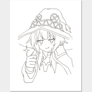 Megumin Sketch [Anime] Posters and Art